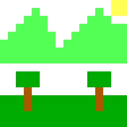 Postal pixel art #4